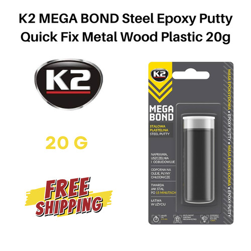 Mega bond stahl epoxidkitt - k2,